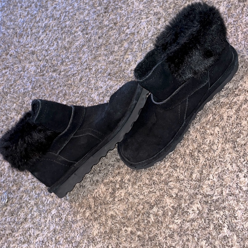 Bear paw ankle boots